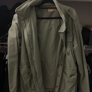 True Religion military coat